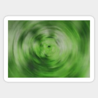 Green Circular Blur Sticker